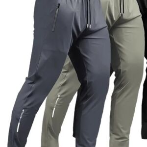 Stylish Men's Pants in Gray and Tan
